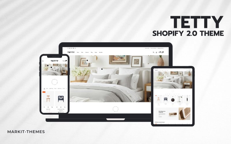 Tetty - 高级家具 Shopify 2.0 主题 #410437