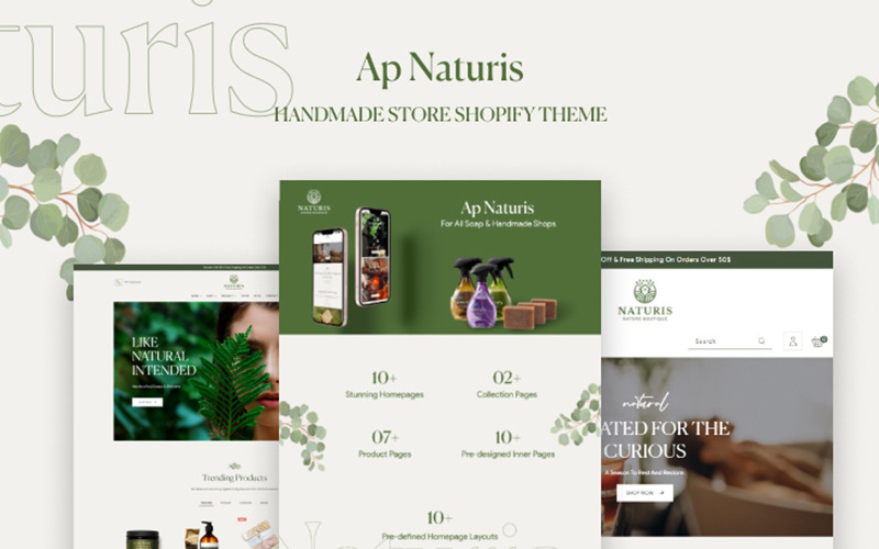 TM Naturis - 手工商店 Shopify 主题 #260713