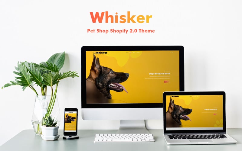 Whisker - 宠物店 Shopify 2.0 主题 #352756