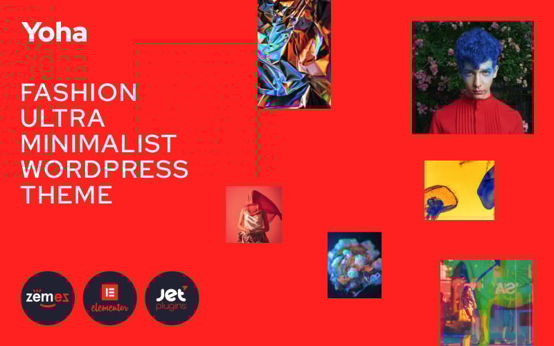 Yoha-时尚极简WordPress主题 #86752