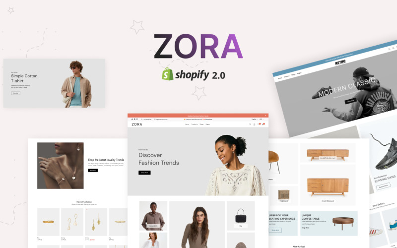 Zora - 多用途 Shopify 主题 #319171