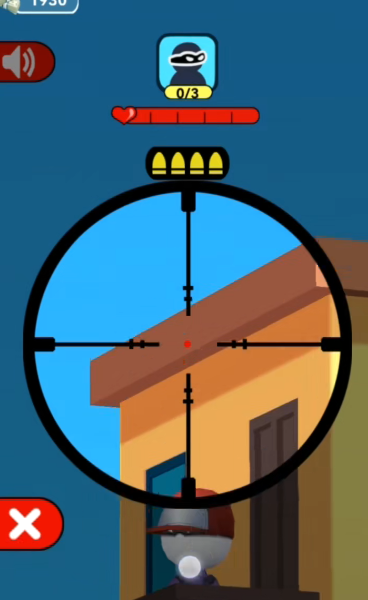 3D休闲类小游戏【狙击贼溜】