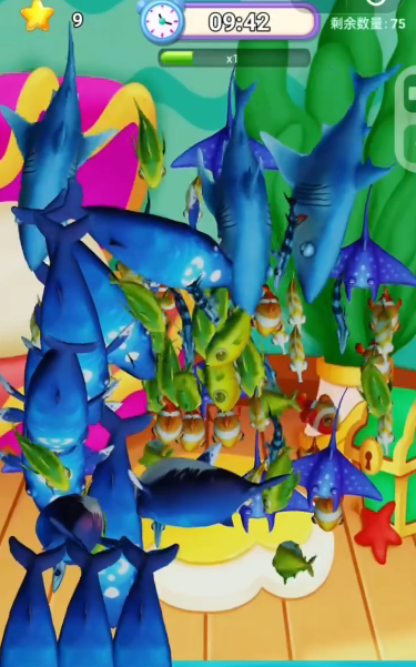 休闲类小游戏【抓大鱼】