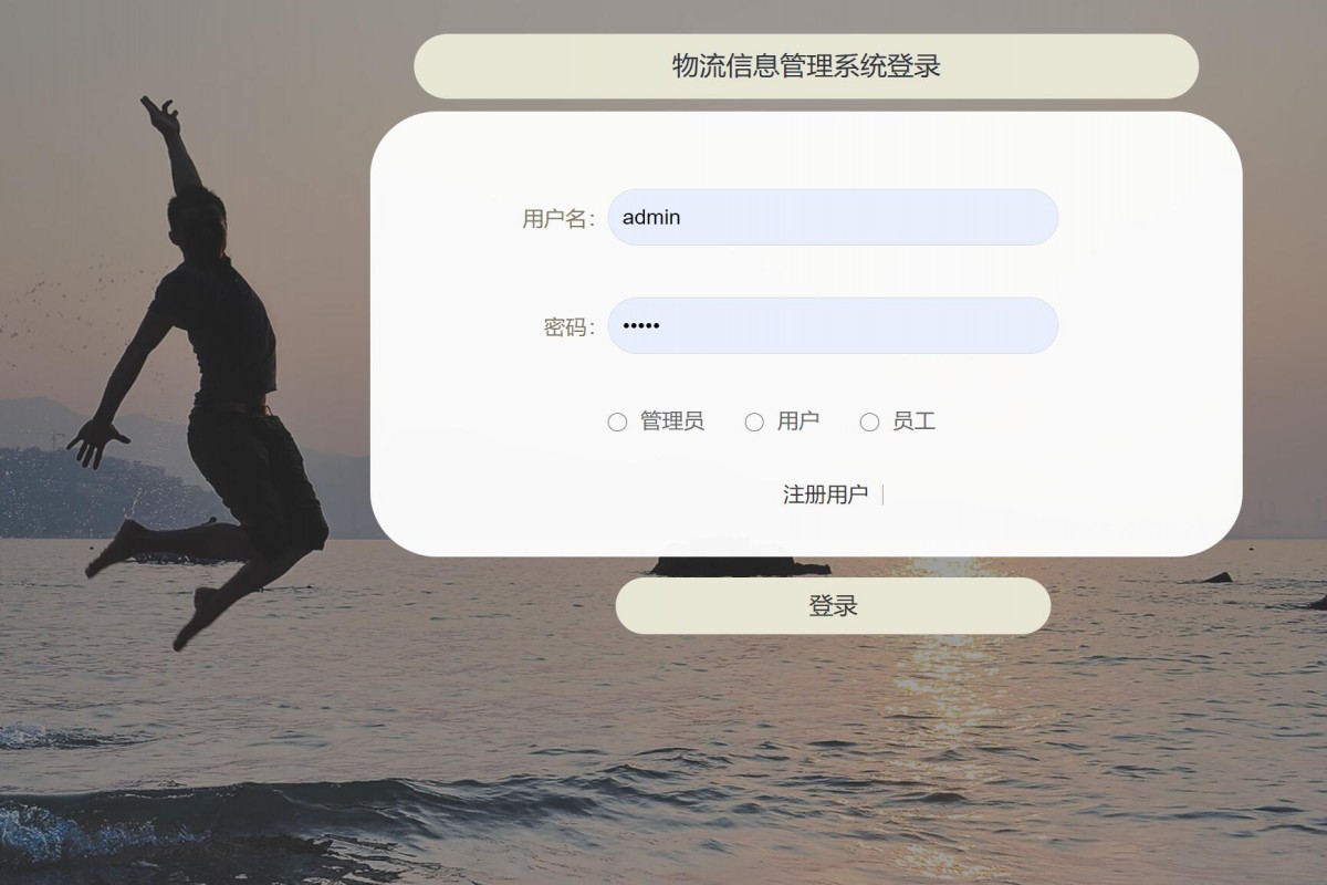 基于java(springboot)物流信息管理系统