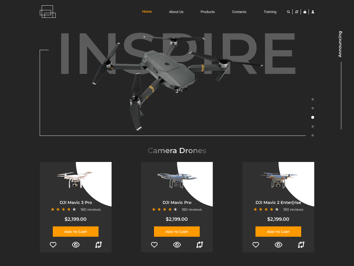 RC Drone WordPress 主题