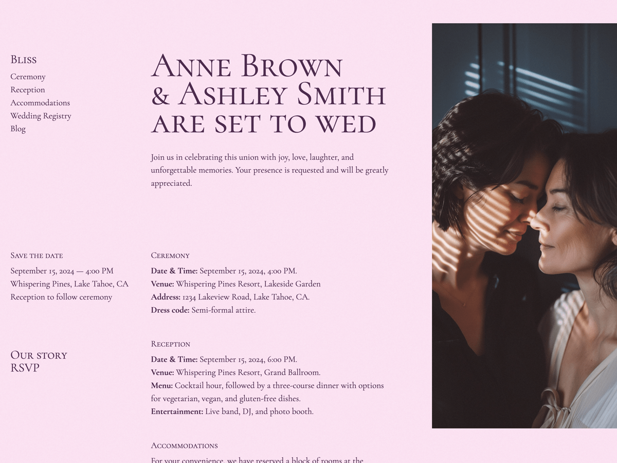 Blissed WordPress 主题