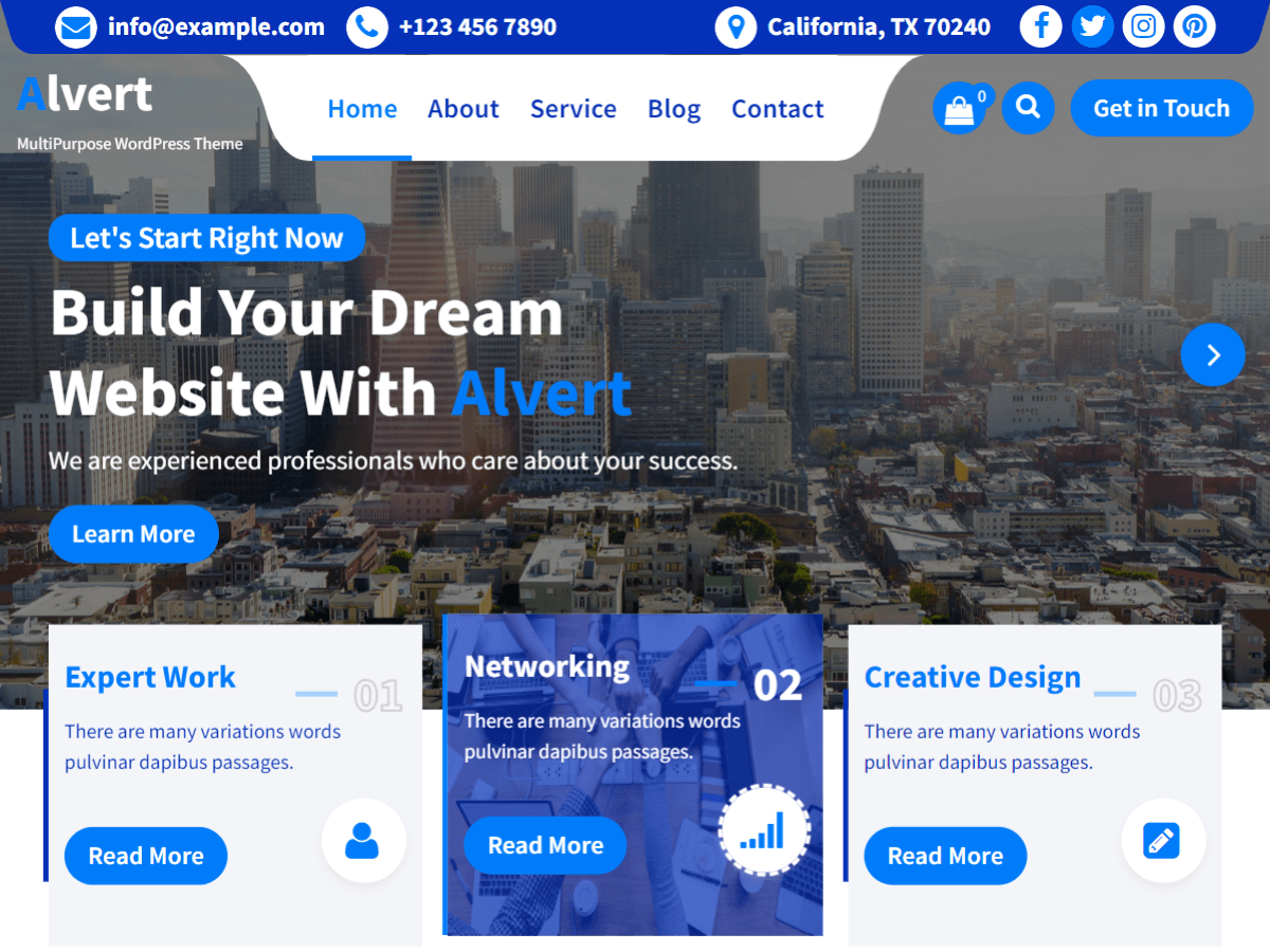 Alvert WordPress 主题