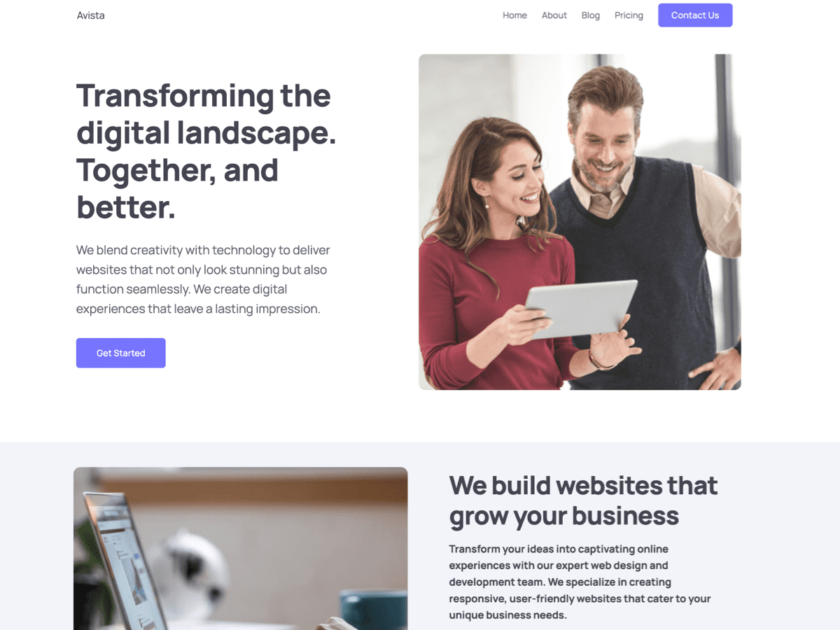 Avista WordPress 主题