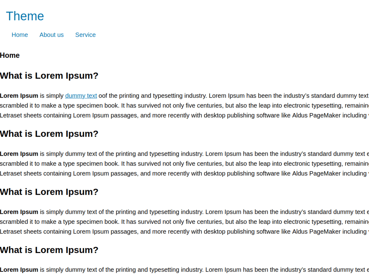 BlogSimplicity WordPress 主题