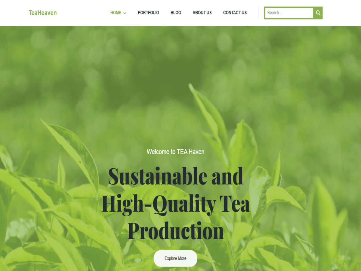 teahaven WordPress 主题