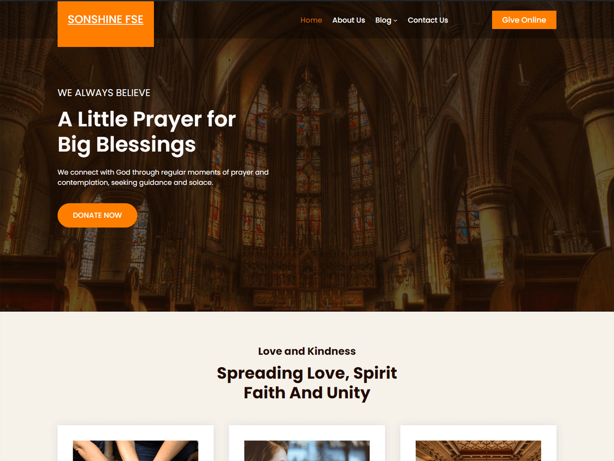 Sonshine FSE WordPress 主题