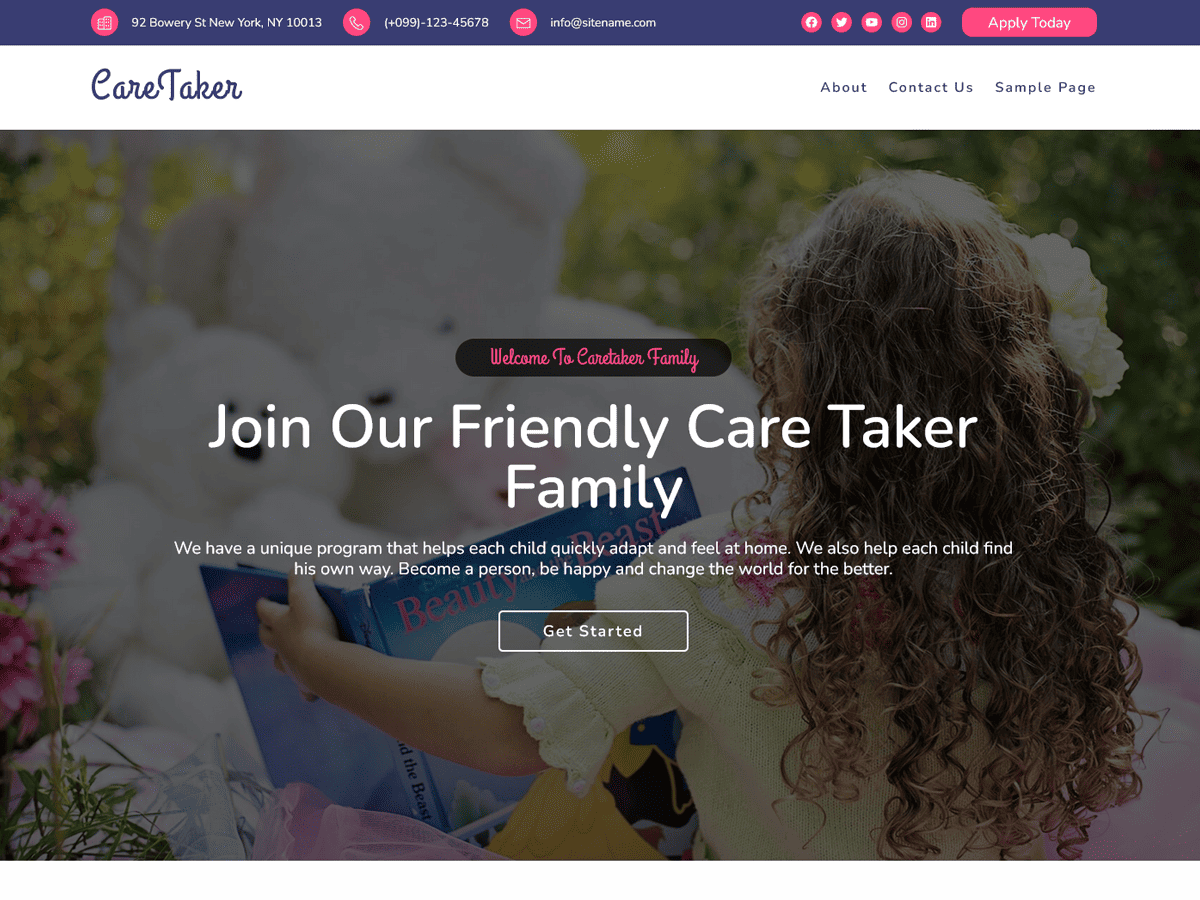 Caretaker WordPress 主题