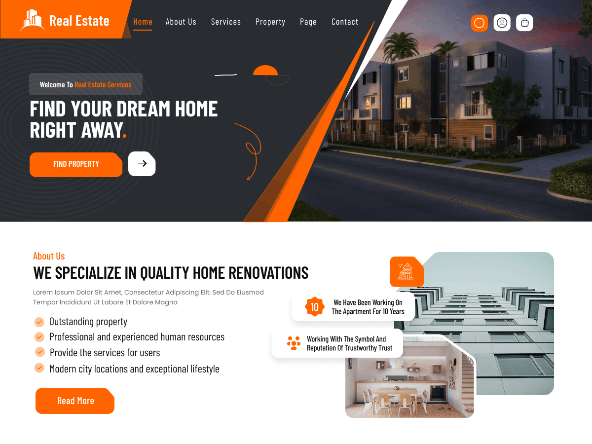 Real Estate Deals WordPress 主题