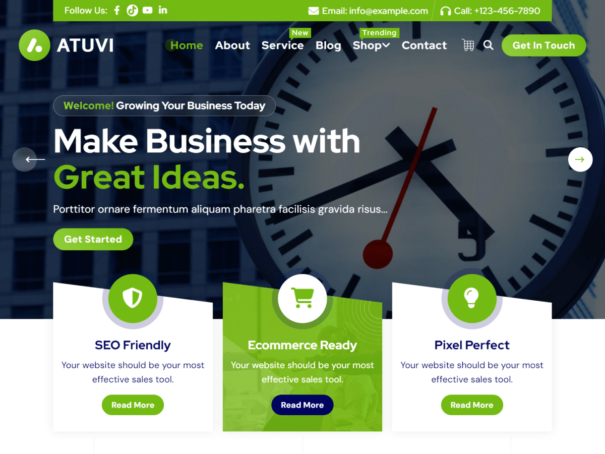 Atuvi WordPress 主题