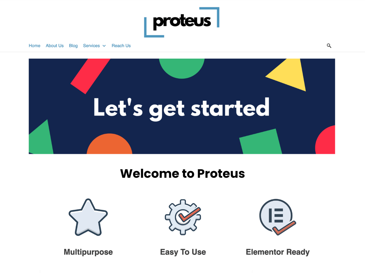 Proteus WordPress 主题