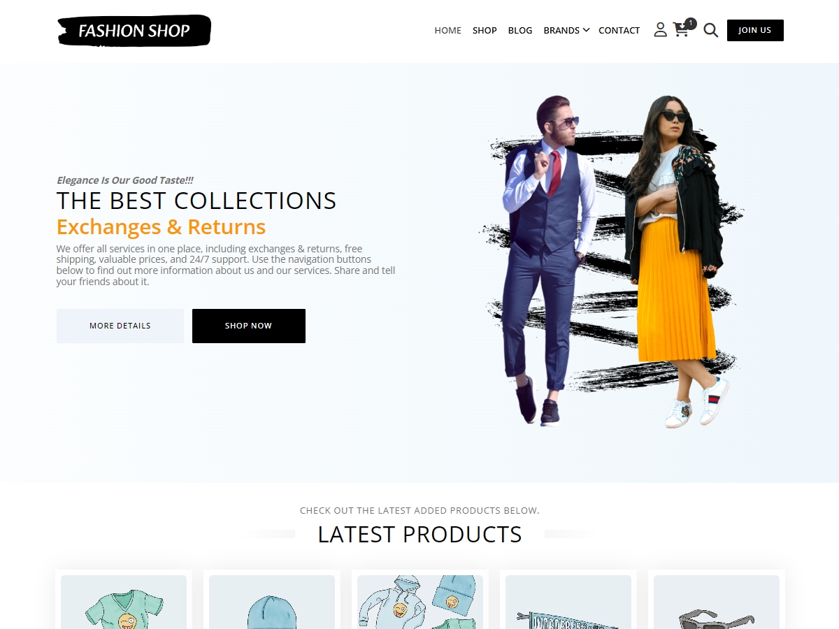 Fashion Shop WordPress 主题