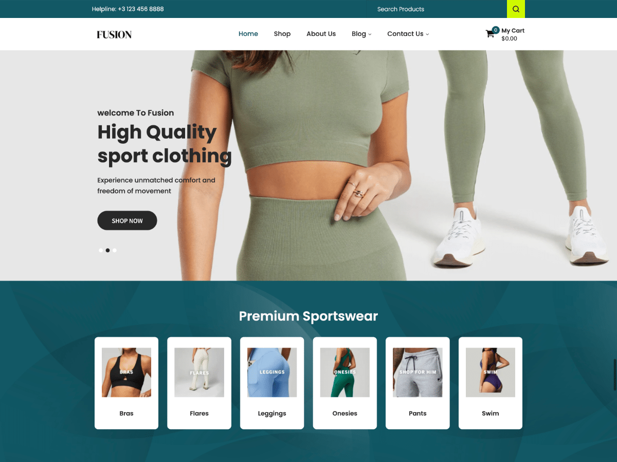 Fusiona WordPress 主题