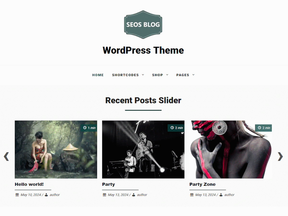 SEOS BLOG WordPress 主题