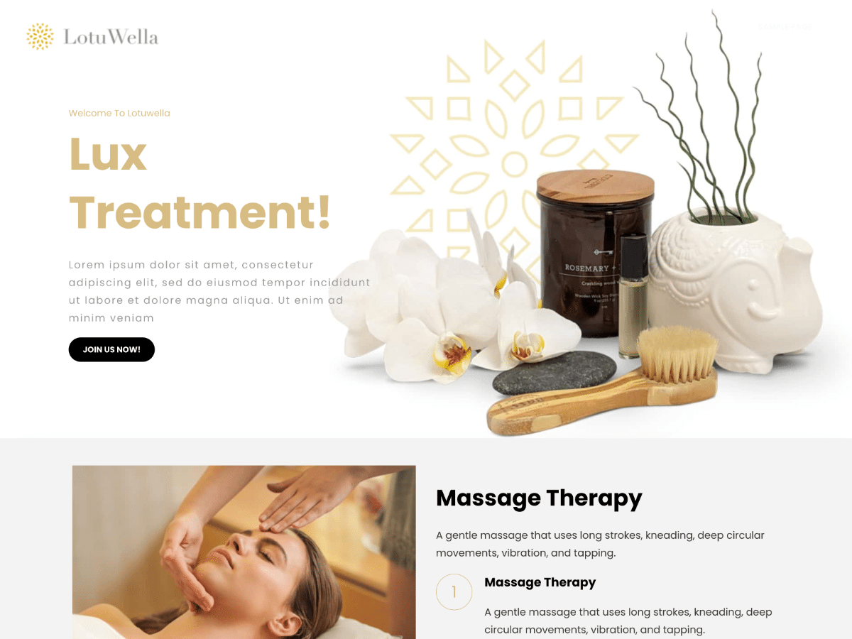 Lotuwella WordPress 主题