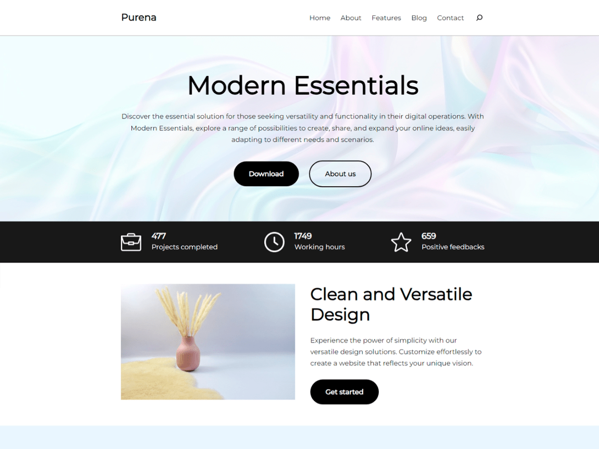 Purena WordPress 主题
