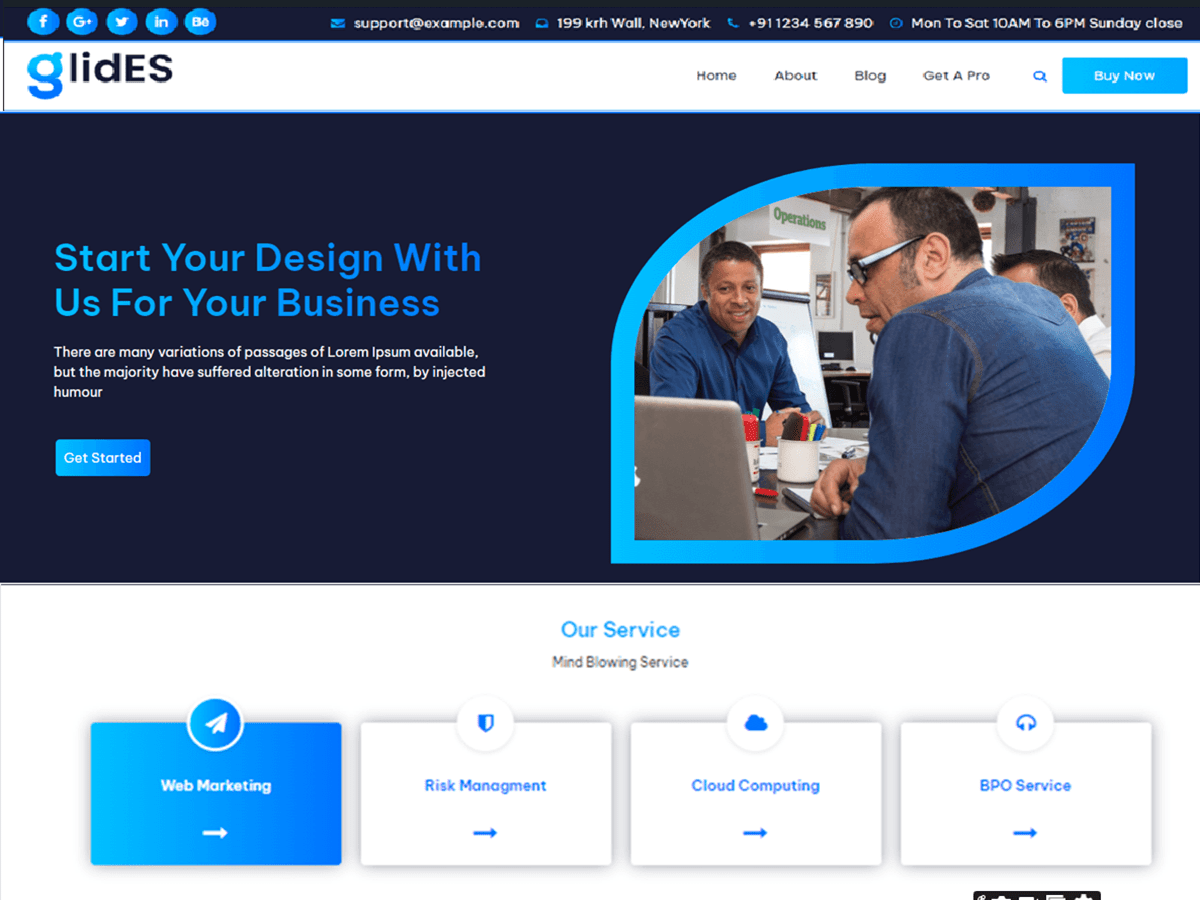 Glides WordPress 主题