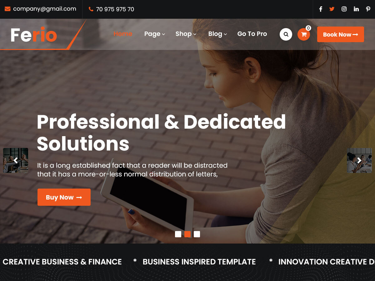 Ferio WordPress 主题