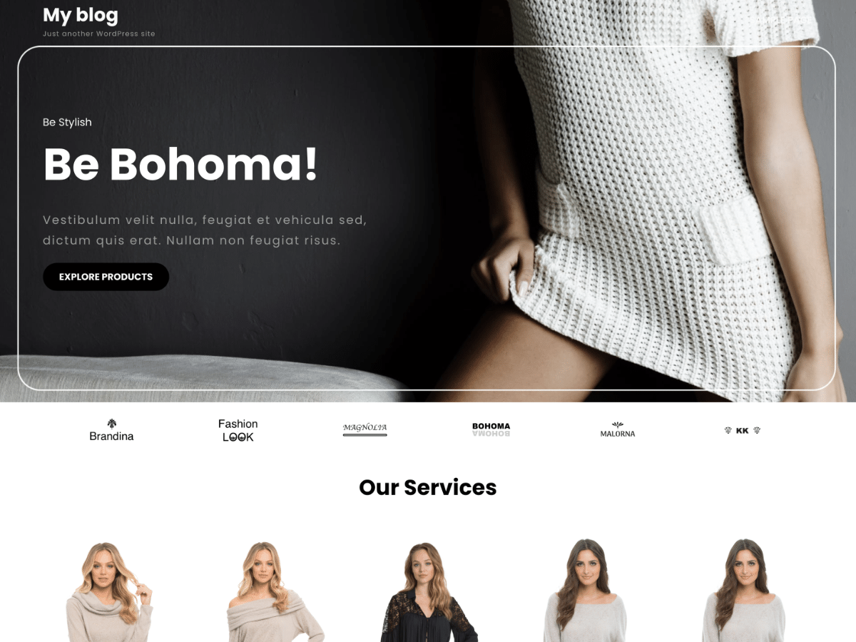 Bohoma WordPress 主题