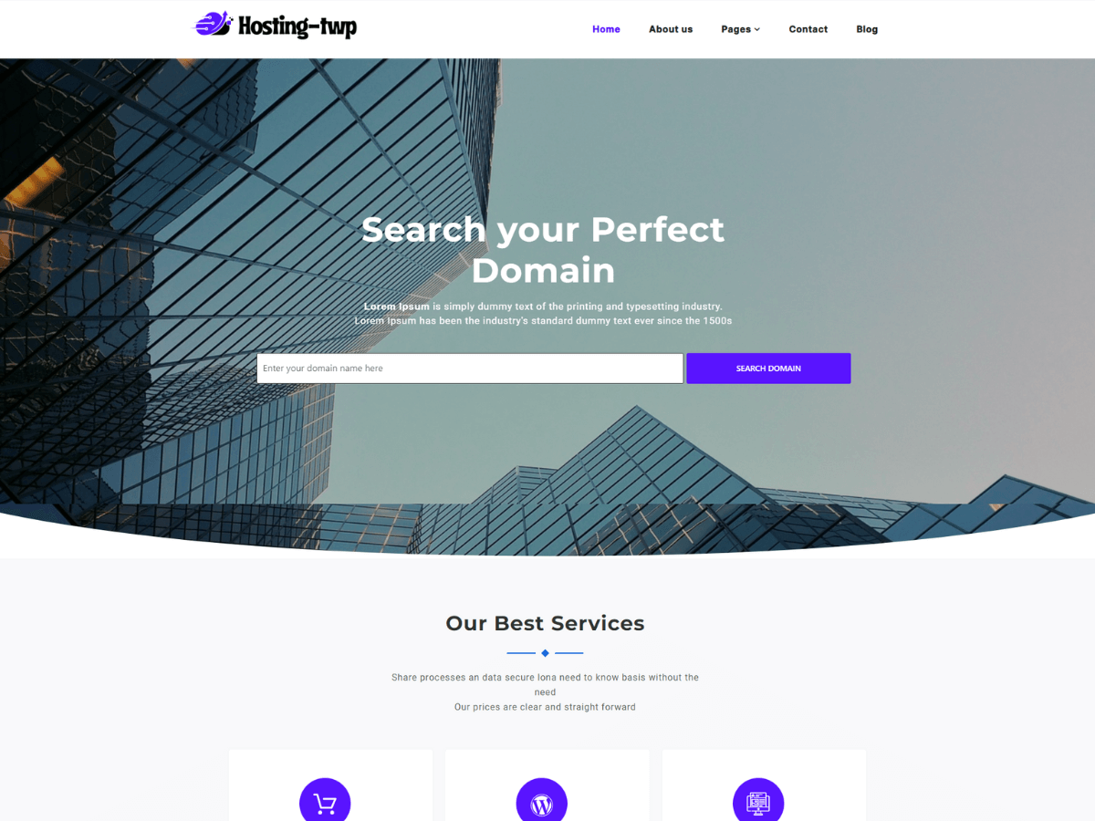 Hosting Elementor WordPress 主题