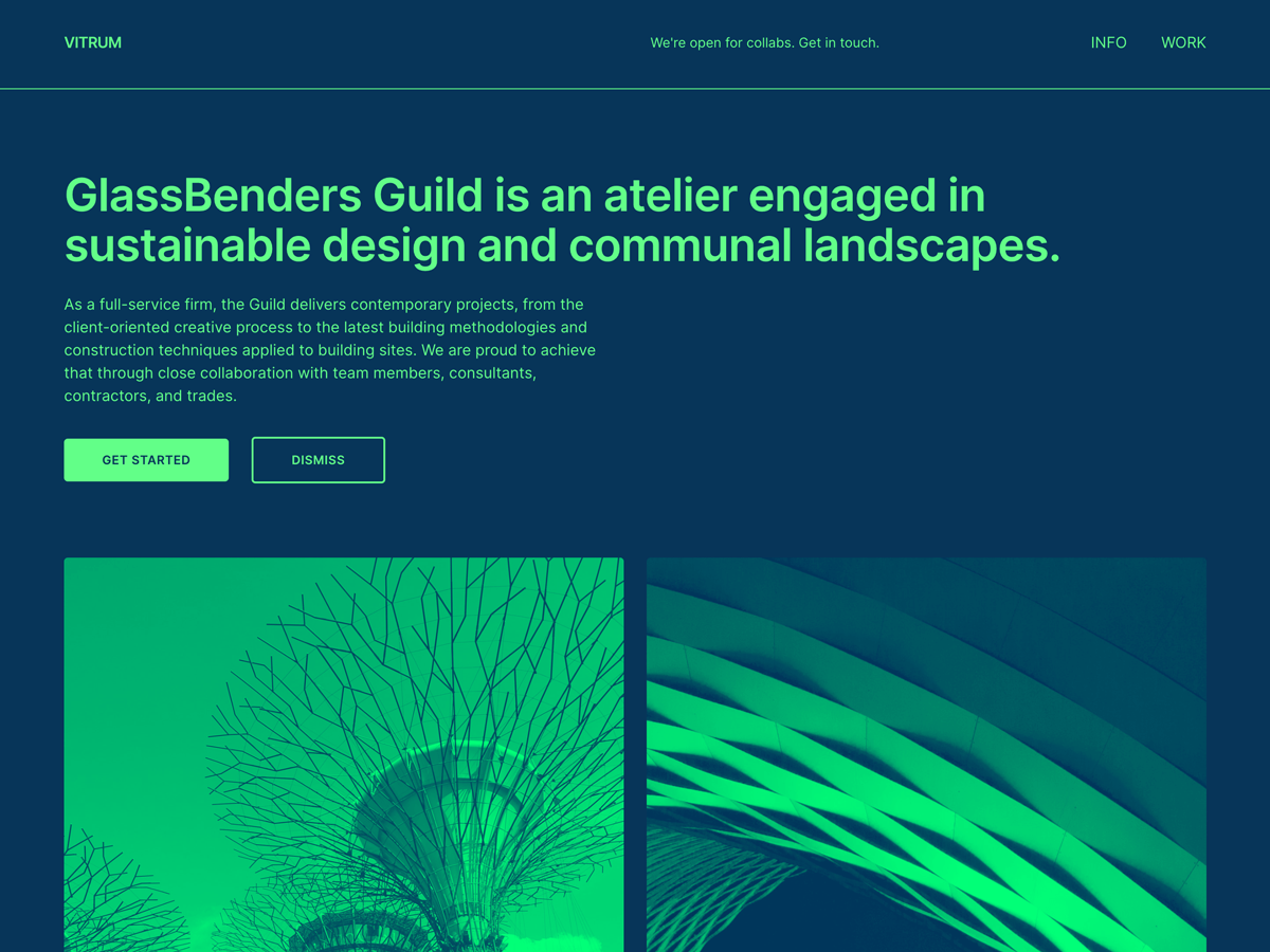 Vitrum WordPress 主题