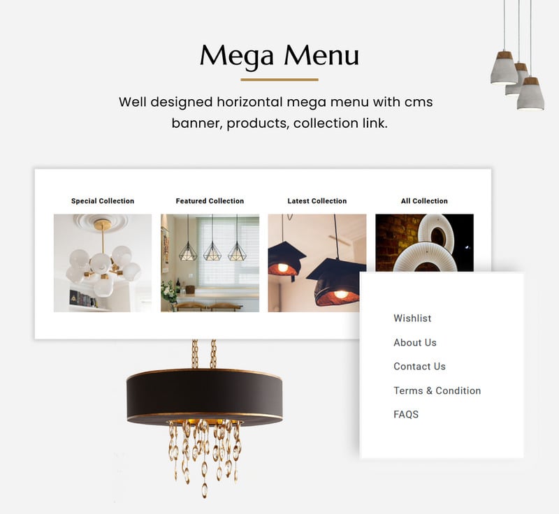 Luzones Lighting 现代 Shopify 2.0 超级商店