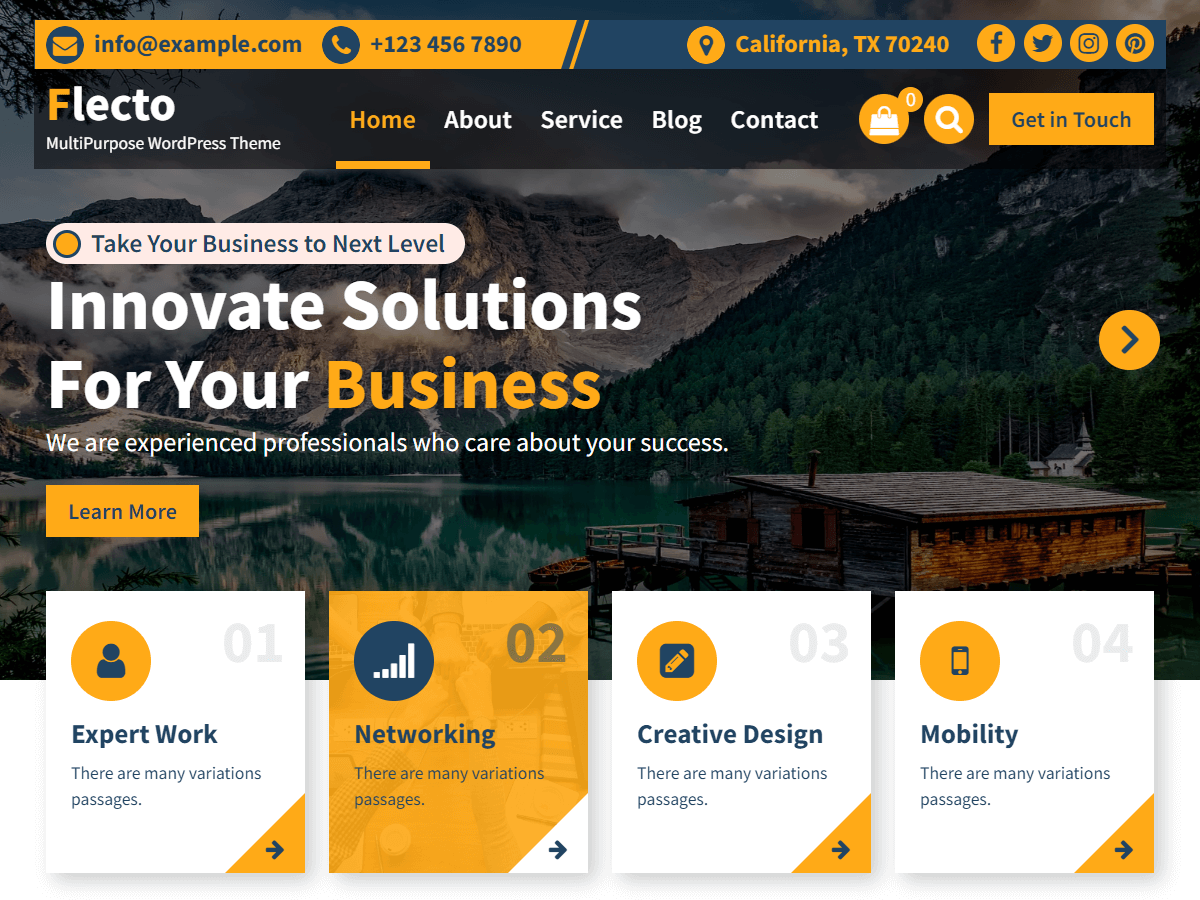 Flecto WordPress 主题
