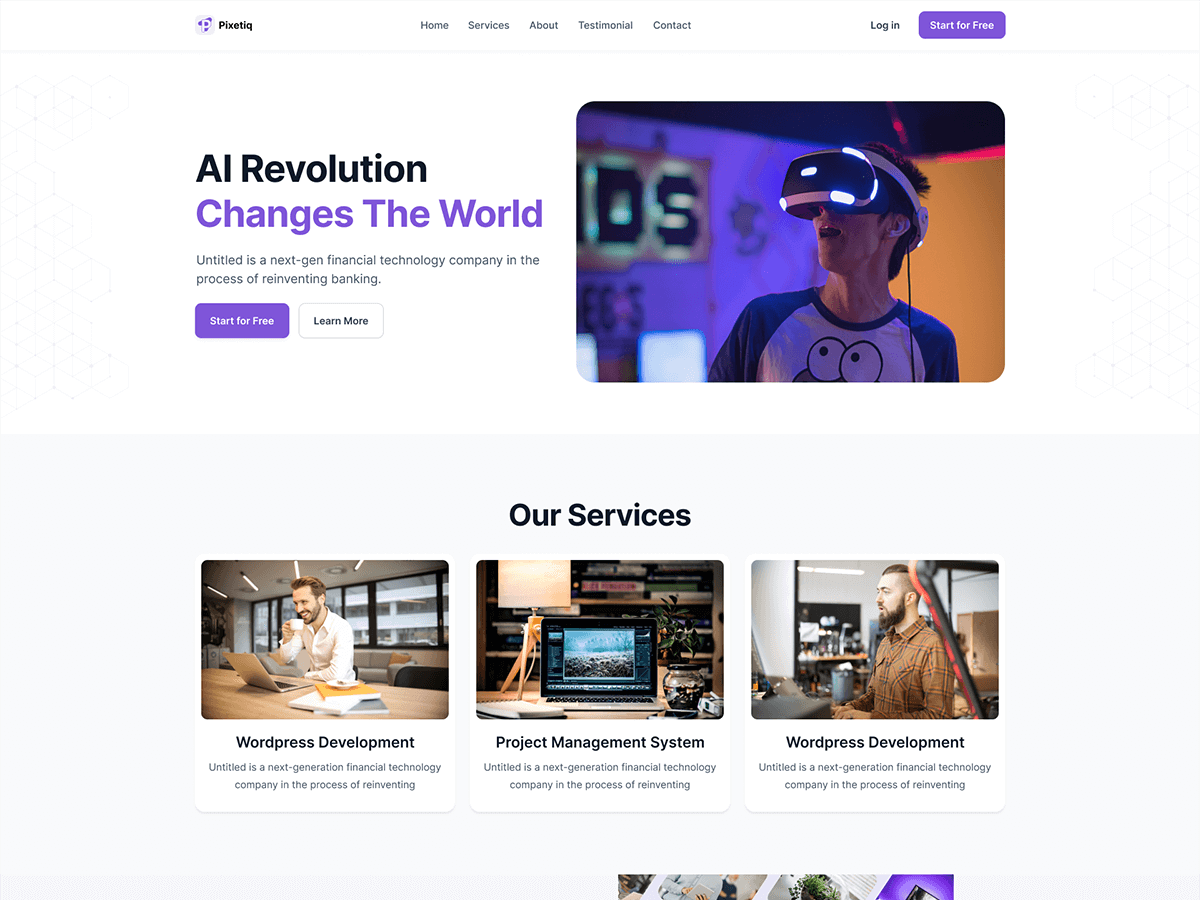 Pixetiq WordPress 主题