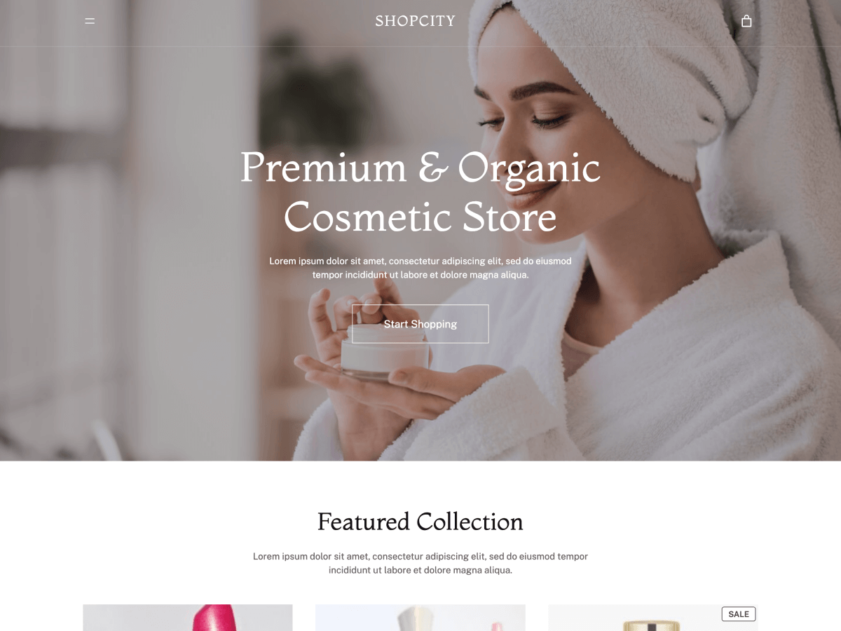 Shopcity WordPress 主题