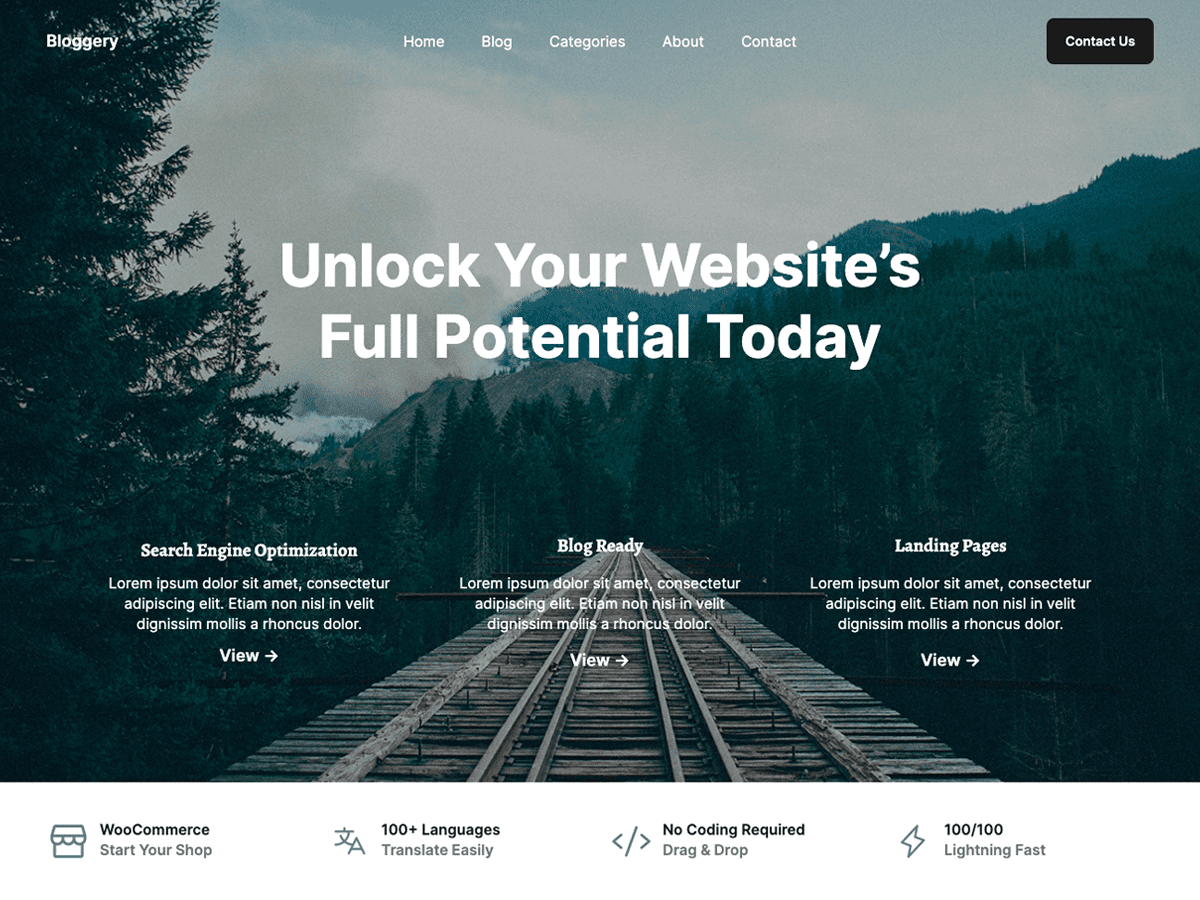Bloggery WordPress 主题