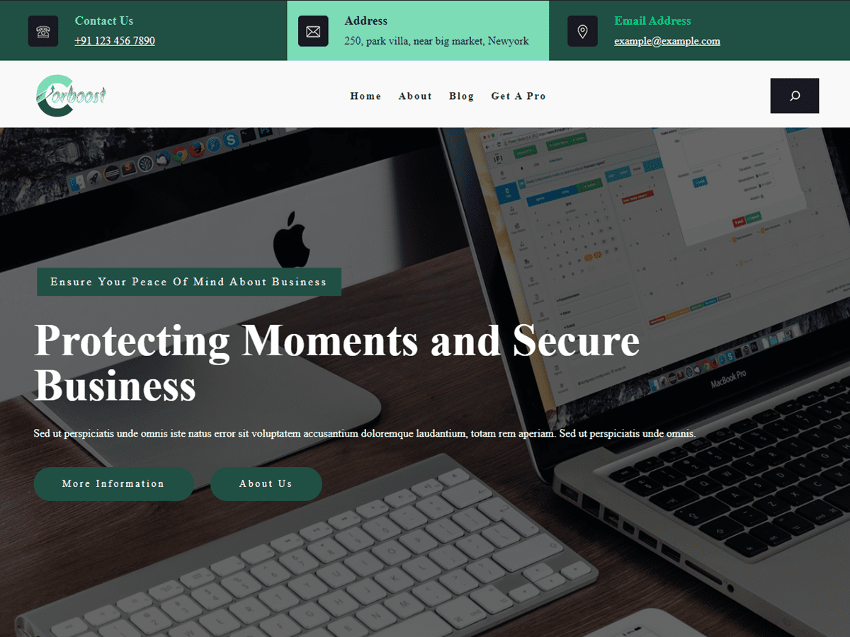 CorBoost WordPress 主题