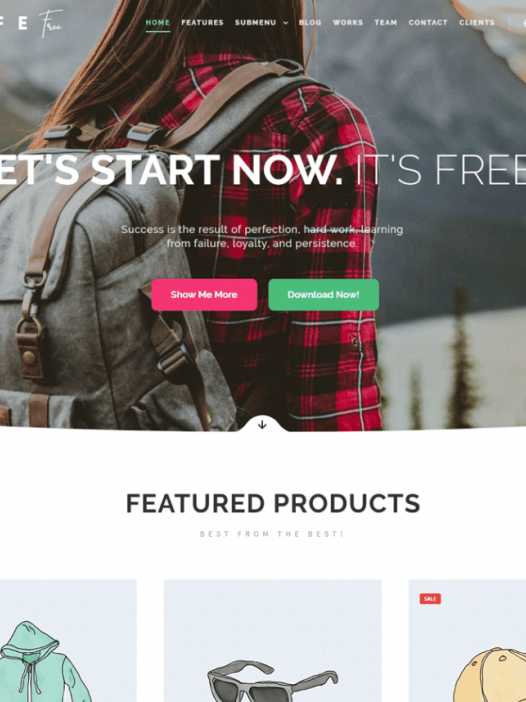 Rife Free 一款免费WordPress摄影主题