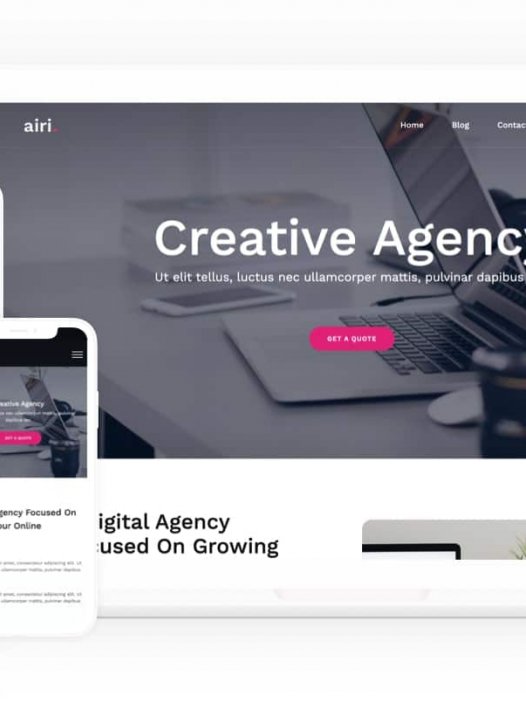 Airi 一款灵活的 WordPress 免费主题