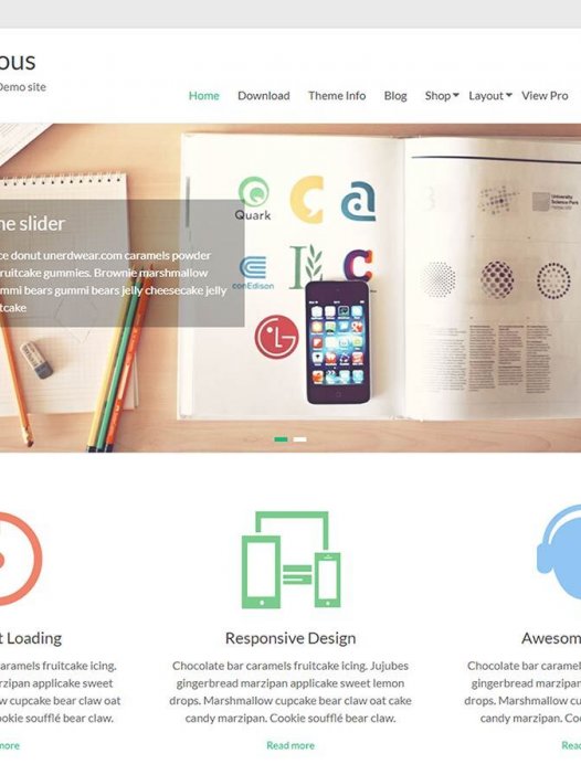 Spacious 免费商业WordPress主题