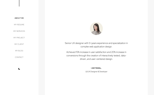 Tamal Portfolio WordPress 主题