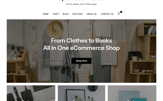 Spark eCommerce WordPress 主题