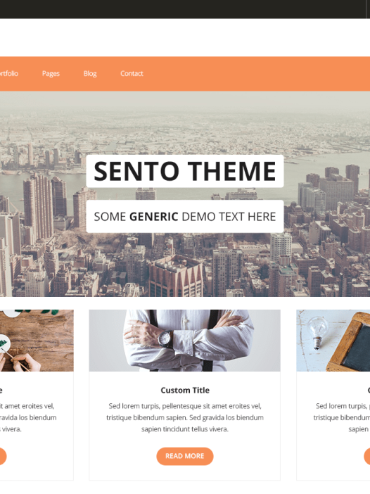 Sento Store WordPress 主题
