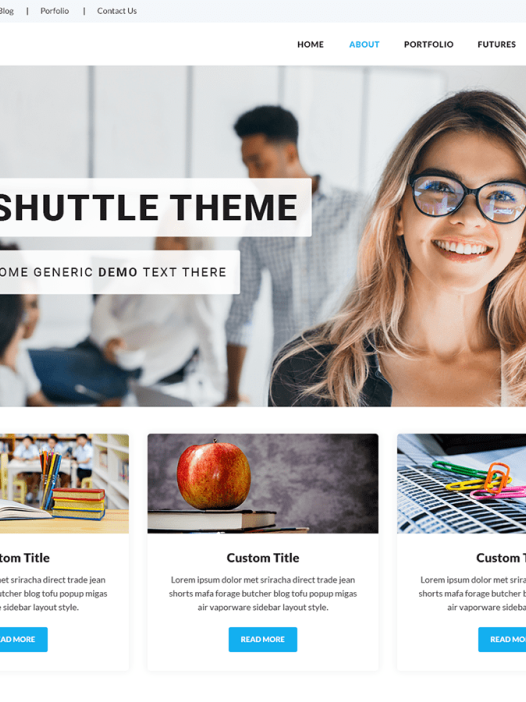 Shuttle eDesign WordPress 主题