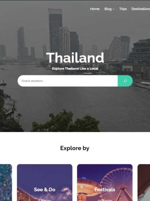 GoTrip WordPress 主题