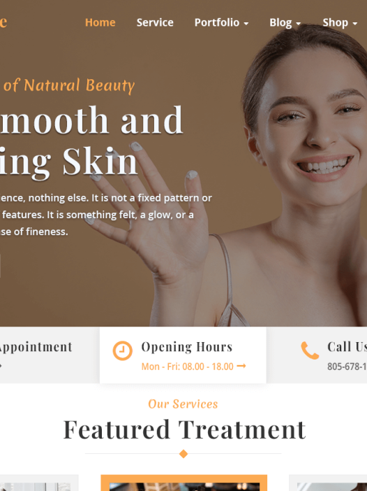 BeautyCare WordPress 主题