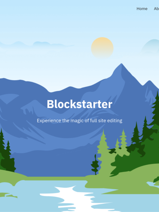 Blockstarter WordPress 主题