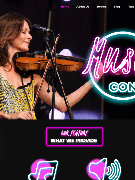 Musicians WordPress 主题