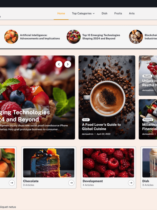 Majestic Blog WordPress 主题
