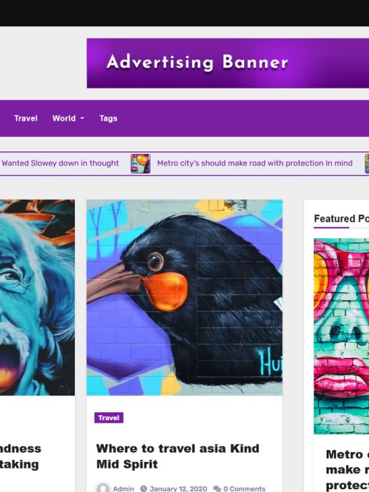 BlogAI WordPress 主题