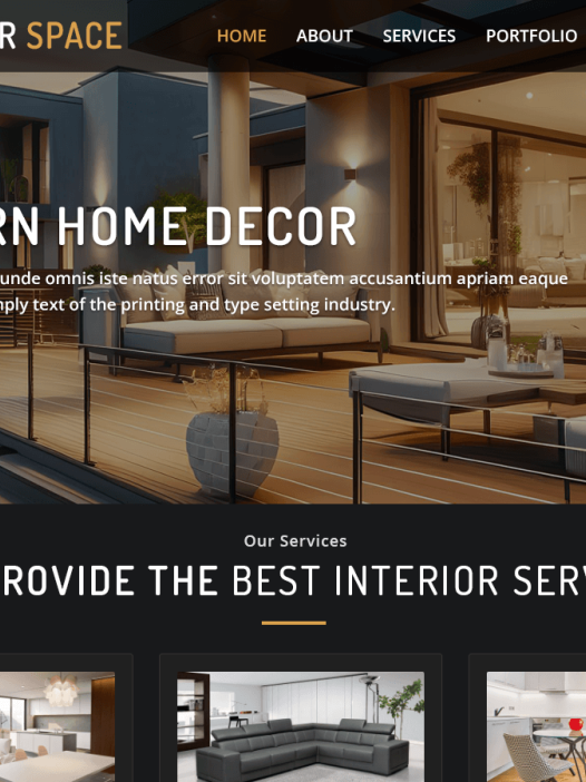 Interior Space WordPress 主题