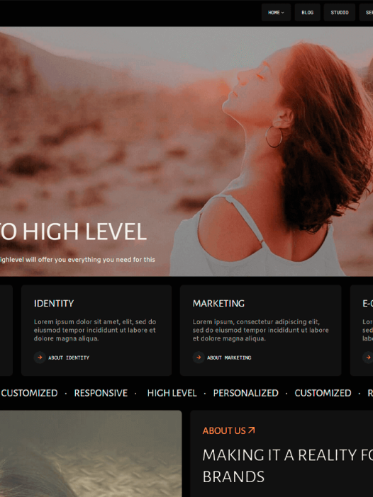 Highlevel WordPress 主题